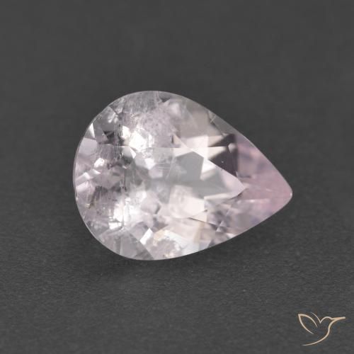 Morganita Rosado claro natural de 1.19 ct, En forma de pera, VS-SI