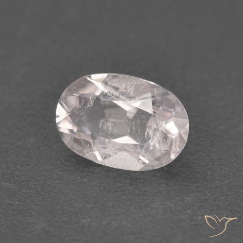 Morganita Rosado claro natural de 0.57 ct, Ovalada, VS-SI