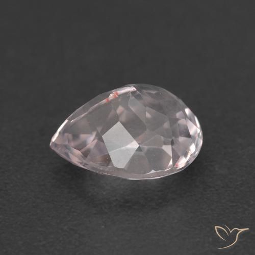 Morganita Rosado claro natural de 1.34 ct, En forma de pera, VVS