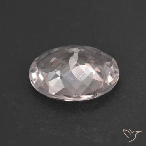 Morganita Rosado muy claro natural de 1.80 ct, Ovalada, VS