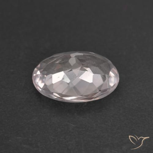 Morganita Rosado muy claro natural de 1.22 ct, Ovalada, VVS-VS
