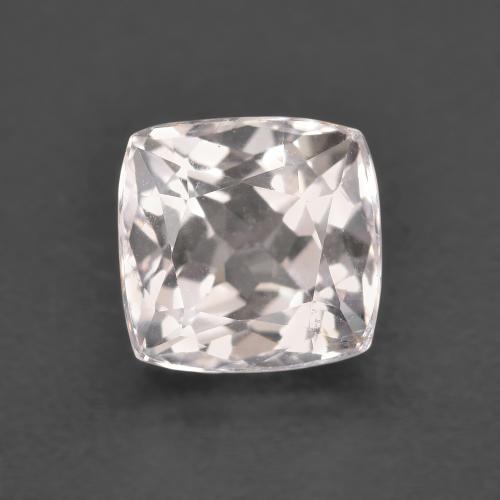 Morganita rosa natural de 1,41 ct, corte cojín, VS