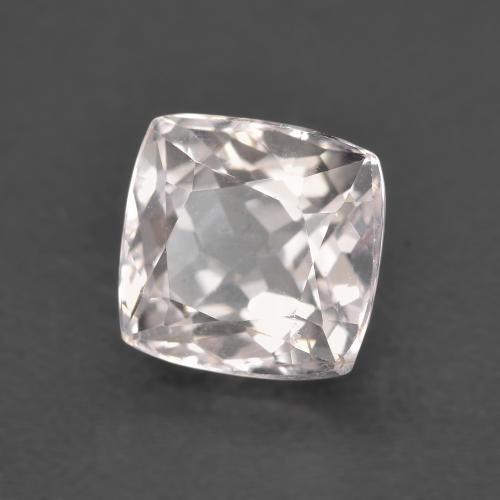 Morganita rosa natural de 1,41 ct, corte cojín, VS