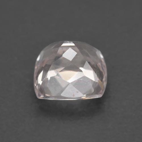 Morganita rosa natural de 1,41 ct, corte cojín, VS
