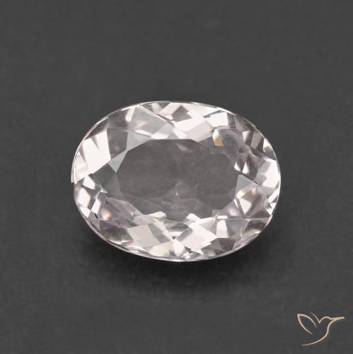 1.66ct Natural Rosado claro morganita, Ovalada, VVS-VS