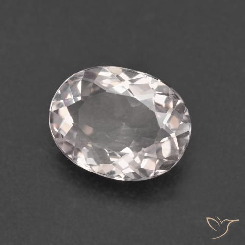Morganita Rosado claro natural de 1.66 ct, Ovalada, VVS-VS