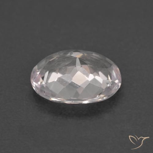Morganita Rosado claro natural de 1.66 ct, Ovalada, VVS-VS