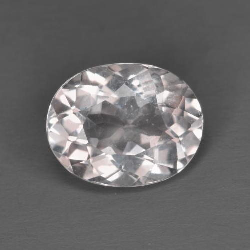 Morganita rosa natural de 1,74 ct, corte óvalo, VVS-VS