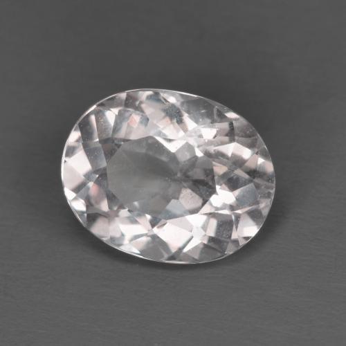 Morganita rosa natural de 1,74 ct, corte óvalo, VVS-VS