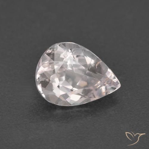 Morganita Rosado claro natural de 1.28 ct, En forma de pera, VVS-VS