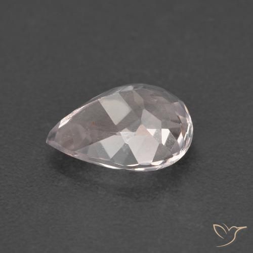 Morganita Rosado claro natural de 1.28 ct, En forma de pera, VVS-VS