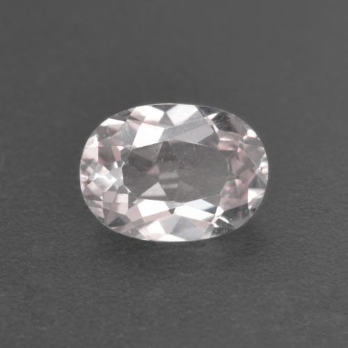 Morganita rosa natural de 0,63 ct, corte óvalo, VS