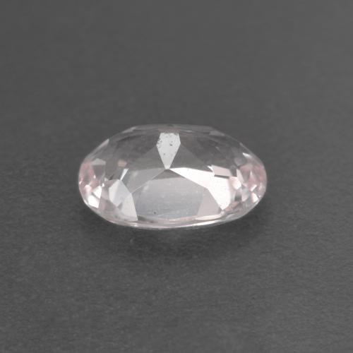 Morganita rosa natural de 0,63 ct, corte óvalo, VS