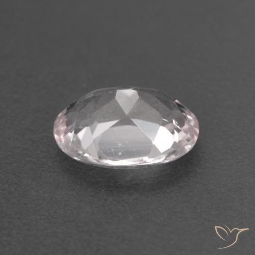 Morganita Rosado claro natural de 0.80 ct, Ovalada, VS