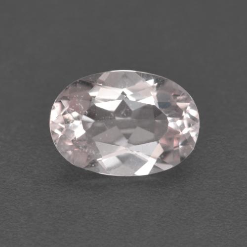 Morganita rosa natural de 0,81 ct, corte óvalo, VS