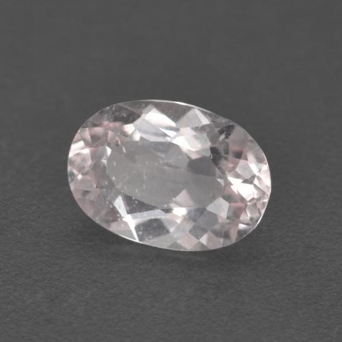 Morganita rosa natural de 0,81 ct, corte óvalo, VS