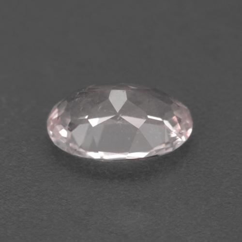 Morganita rosa natural de 0,81 ct, corte óvalo, VS