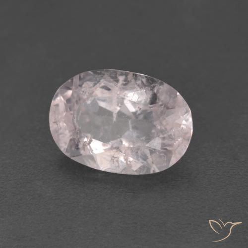 Morganita Rosado flamingo natural de 1.03 ct, Ovalada, SI