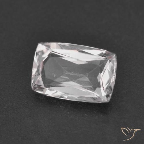 1.03ct Natural Rosado claro Morganita, Forma Cojín, VVS-VS