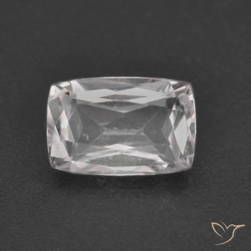 Morganita Rosado claro natural de 1.03 ct, Forma Cojín, VVS-VS