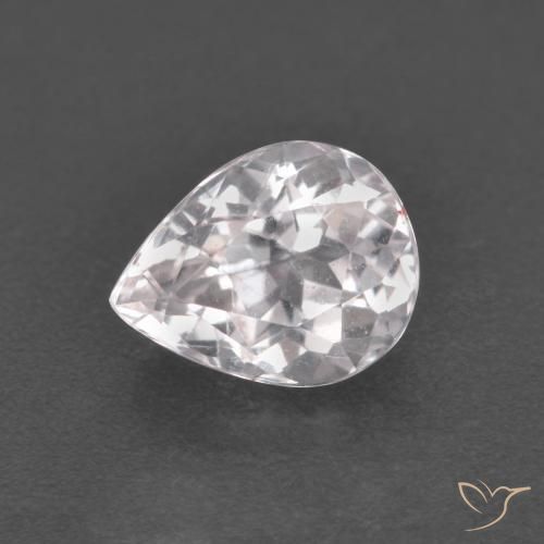 1.11ct Natural Rosado claro Morganita, En forma de pera, VS