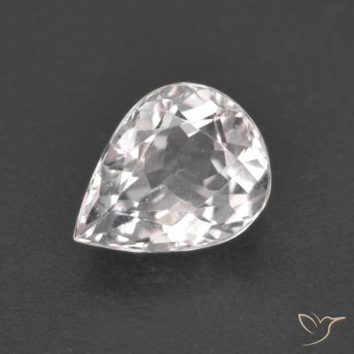 1.18ct Natural Rosado claro Morganita, En forma de pera, VS