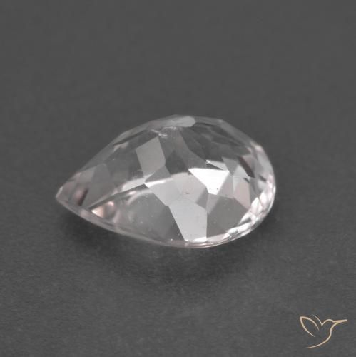 Morganita Rosado claro natural de 1.88 ct, En forma de pera, VS
