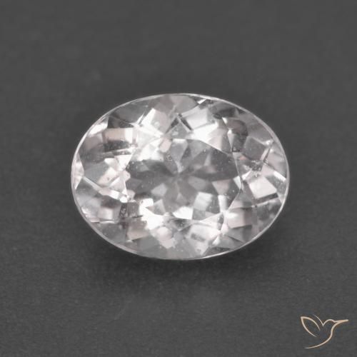 1.73ct Natural Rosado claro morganita, Ovalada, VS