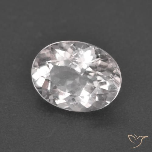 Morganita Rosado claro natural de 1.73 ct, Ovalada, VS