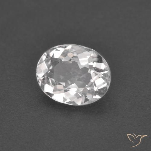 Morganita Rosado claro natural de 1.00 ct, Ovalada, VS