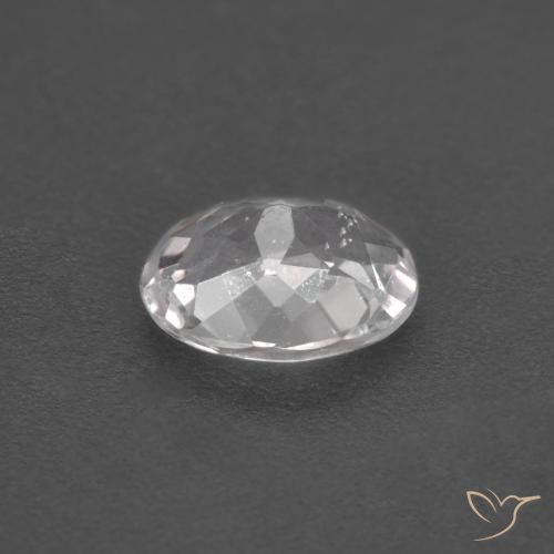 Morganita Rosado claro natural de 1.00 ct, Ovalada, VS