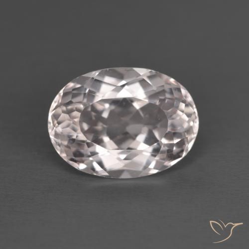 2.58ct Natural Rosado claro morganita, Ovalada, VVS-VS