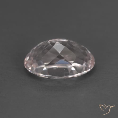 Morganita Rosado claro natural de 2.58 ct, Ovalada, VVS-VS
