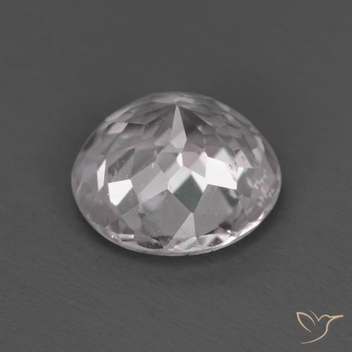 Morganita Rosado claro natural de 1.61 ct, Redondo, VS