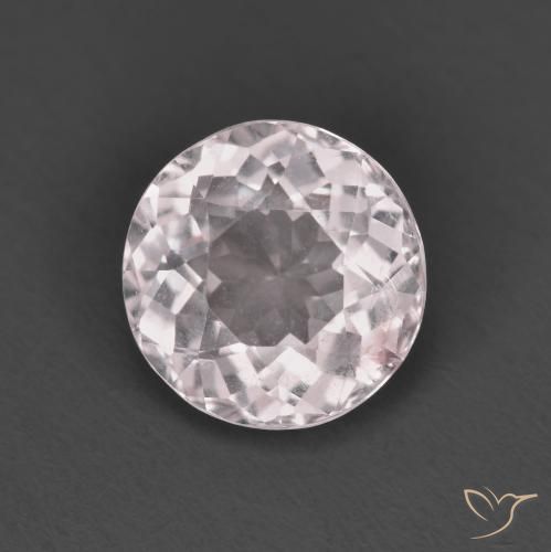1.32ct Natural Rosado claro Morganita, Redondo, VS