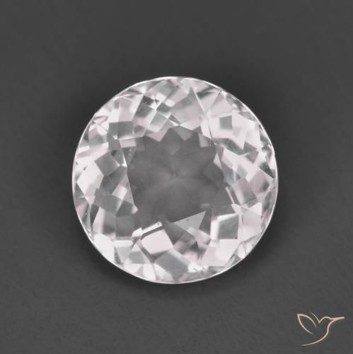 1.61ct Natural Rosado claro Morganita, Redondo, VS