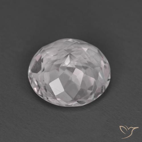 Morganita Rosado claro natural de 1.61 ct, Redondo, VS