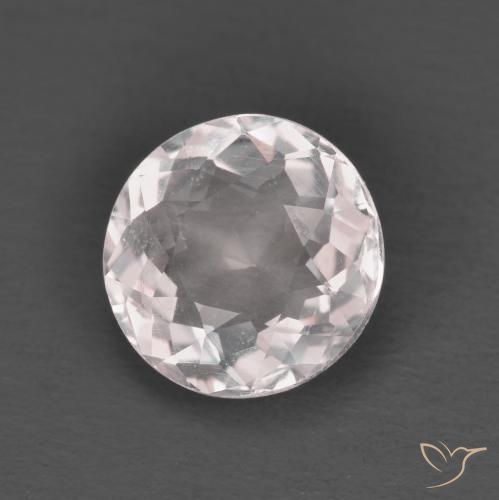 Morganita Rosado claro natural de 1.49 ct, Redondo, VS