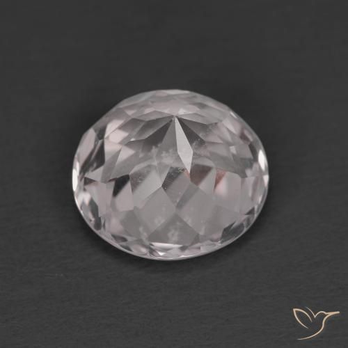 Morganita Rosado claro natural de 1.65 ct, Redondo, VS