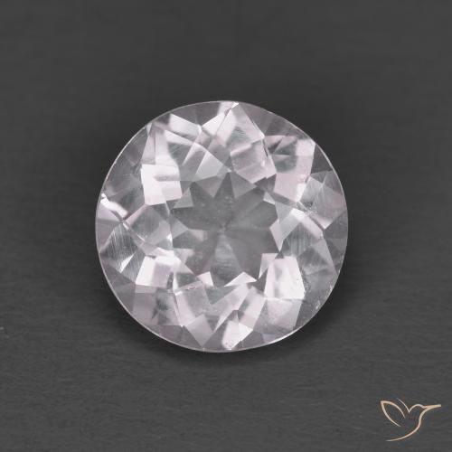1.24ct Natural Rosado claro Morganita, Redondo, VS