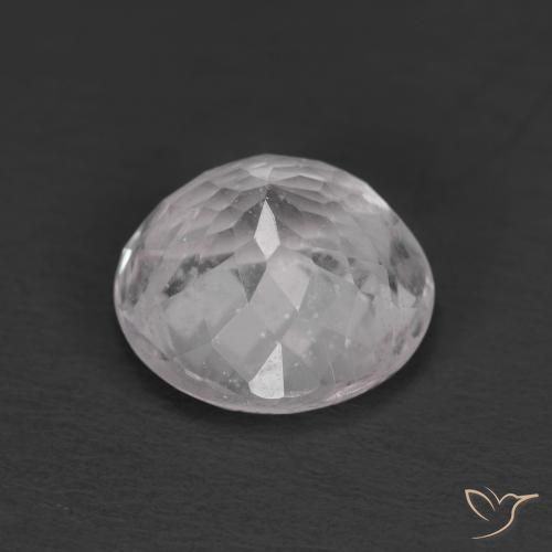 Morganita Rosado claro natural de 1.68 ct, Redondo, VS