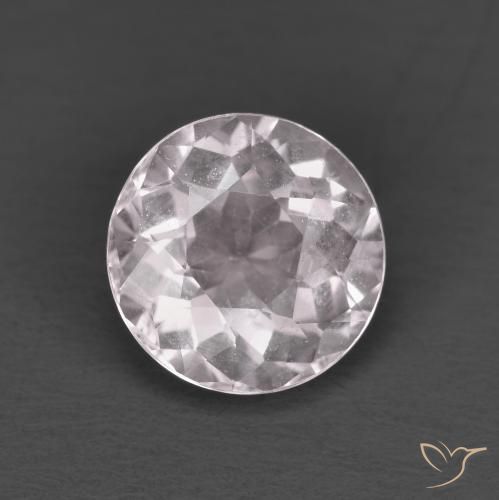 1.38ct Natural Rosado claro Morganita, Redondo, VS