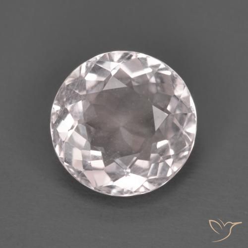 1.52ct Natural Rosado claro morganita, Redondo, VVS-VS