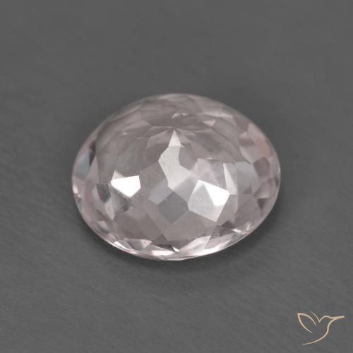 Morganita Rosado claro natural de 1.52 ct, Redondo, VVS-VS