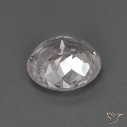 Morganita Rosado claro natural de 1.54 ct, Redondo, VVS-VS