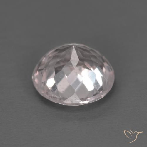 Morganita Rosado claro natural de 1.46 ct, Redondo, VS-SI