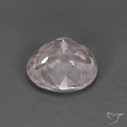 Morganita Rosado claro natural de 1.54 ct, Redondo, VVS-VS