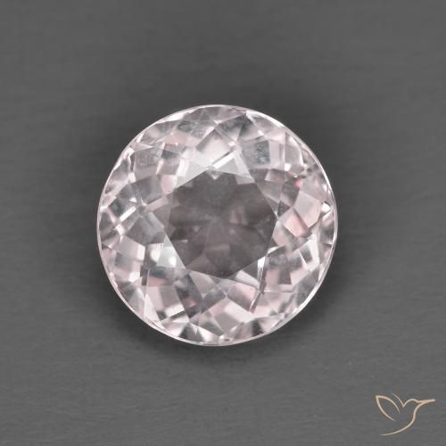 1.47ct Natural Rosado claro Morganita, Redondo, VVS-VS
