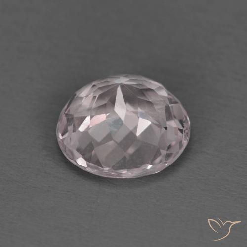 Morganita Rosado claro natural de 1.47 ct, Redondo, VVS-VS