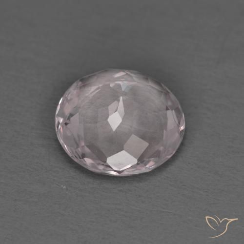 Morganita Rosado claro natural de 1.22 ct, Redondo, VVS-VS